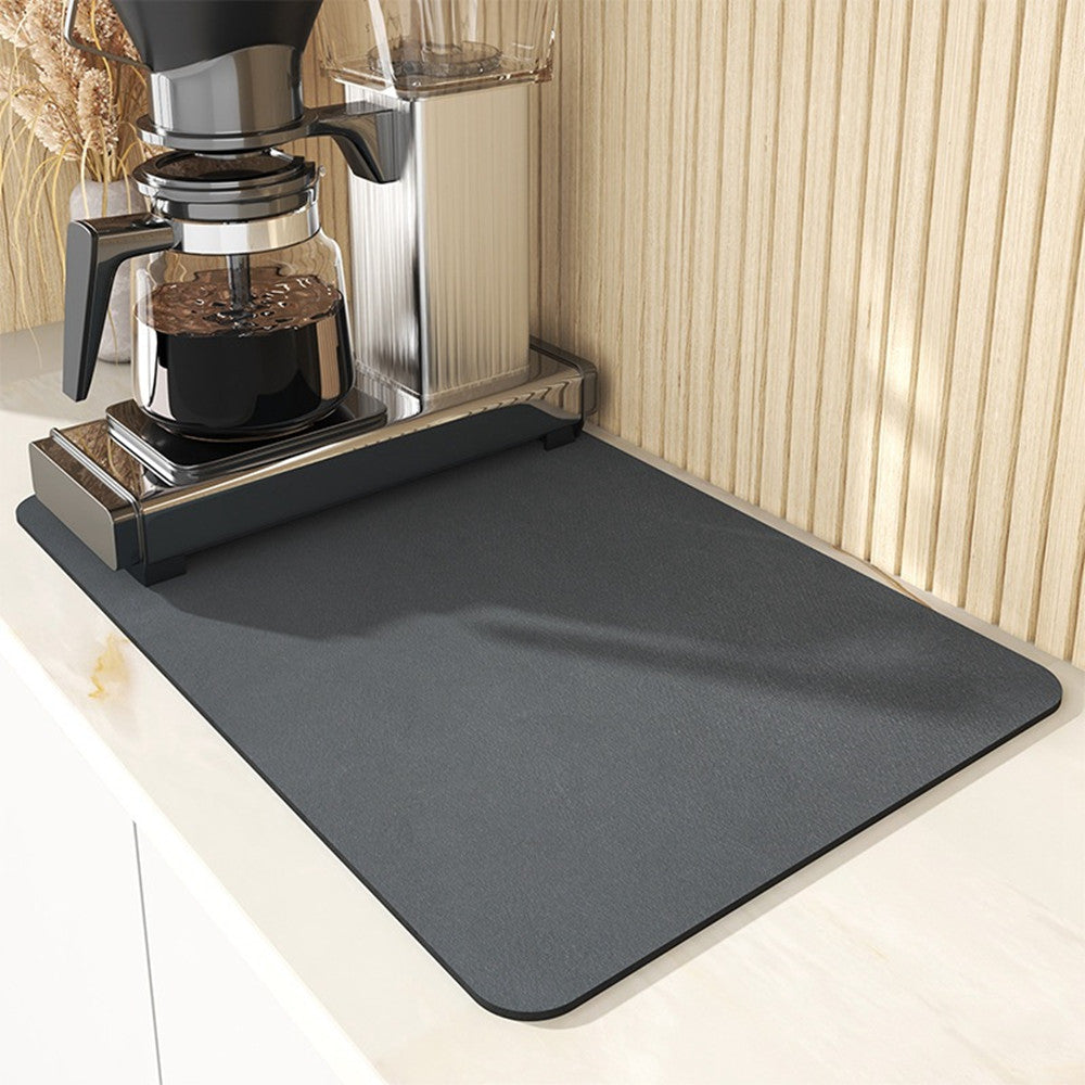 Skin Drain Pad Rubber Dish Drying Mat Super Absorbent Drainer