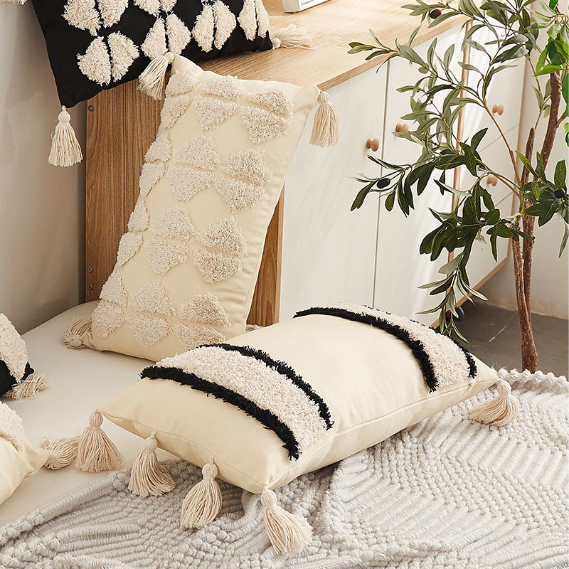 Ethnic Style Living Room Sofa Pillow Cases Rectangular