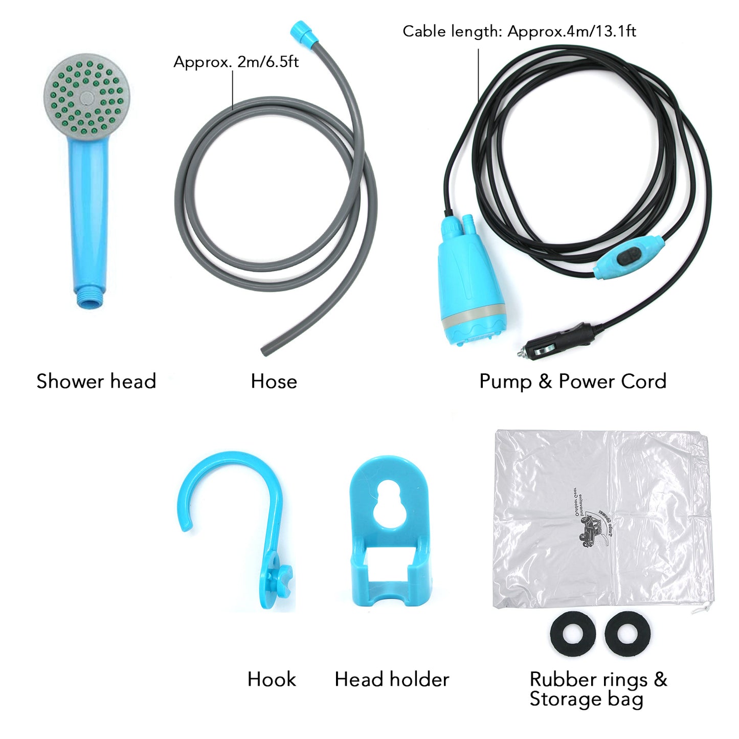 Car 12V car shower shower head