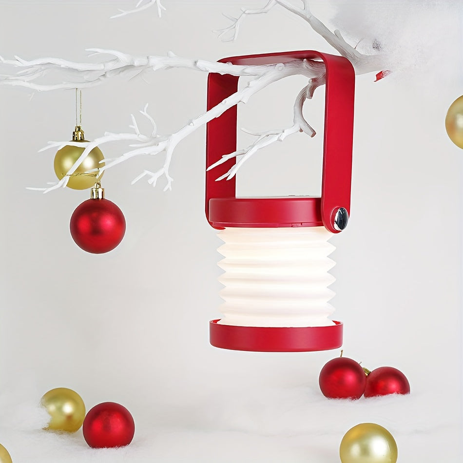 LED Lantern Light Nightlight Christmas Creative Folding Eye Lamp