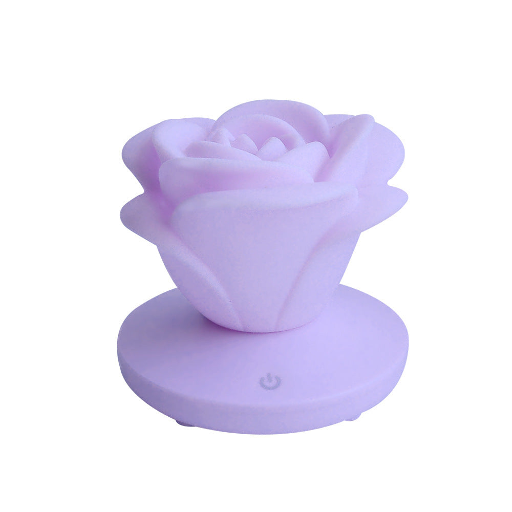 4 Colors Romantic Rose-shape Three Lighting Level Dimming Light