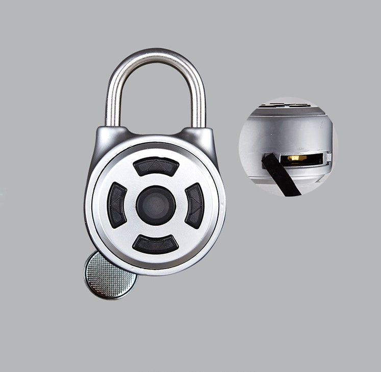 Smart padlock direction button electronic lock