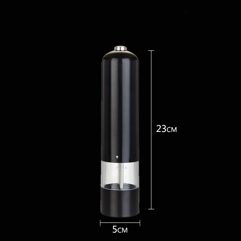 Black pepper grain grinder manual household kitchen glass seasoning bottle