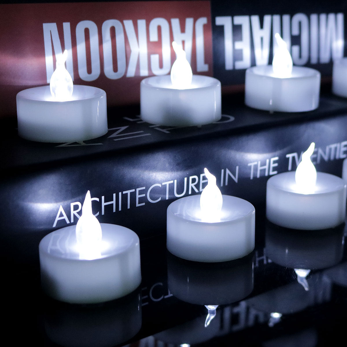 Electronic Candles Flickering LED Tea Light Battery Operate Bedside