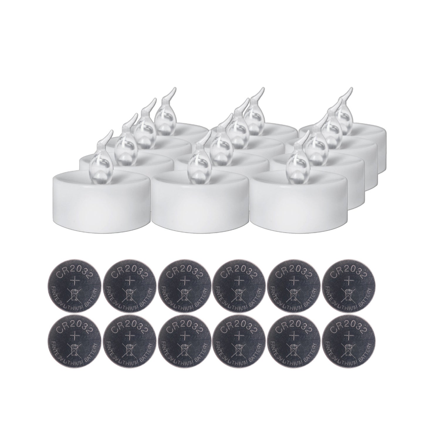 Electronic Candles Flickering LED Tea Light Battery Operate Bedside
