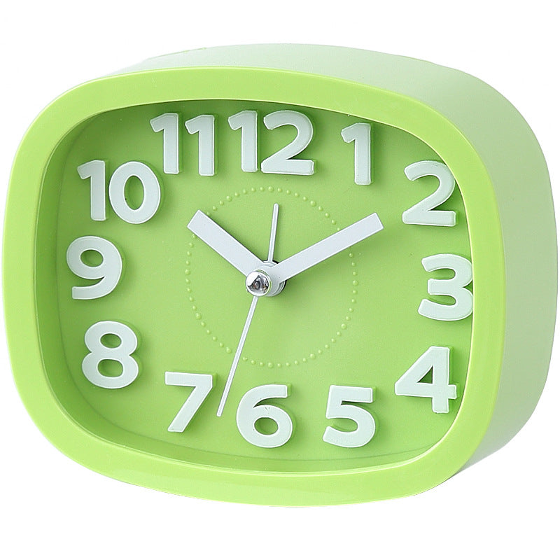 Clocks-Battery Alarm Desk-Table Square Bedside Home-Decor