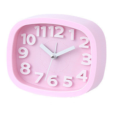 Clocks-Battery Alarm Desk-Table Square Bedside Home-Decor