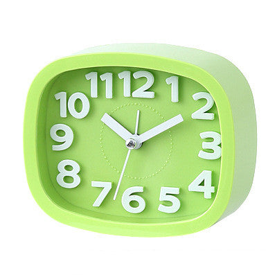 Clocks-Battery Alarm Desk-Table Square Bedside Home-Decor