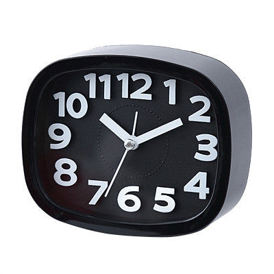 Clocks-Battery Alarm Desk-Table Square Bedside Home-Decor