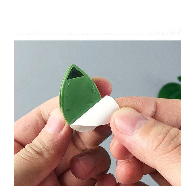 Self-Adhesive Plant Fixture Clip Green Dill Fixator Garden Decor