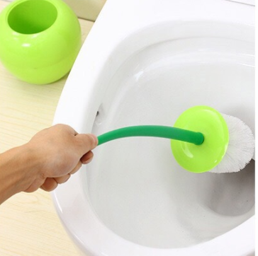 Long Handle Soft Hair Household Toilet Brush Cherry Toilet Brush