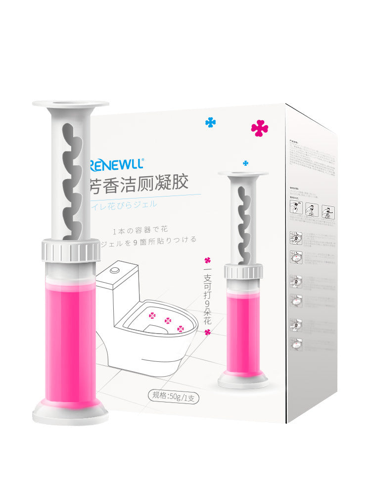 Natural Aroma Fragrance Flower Gel Cleaner Detergent