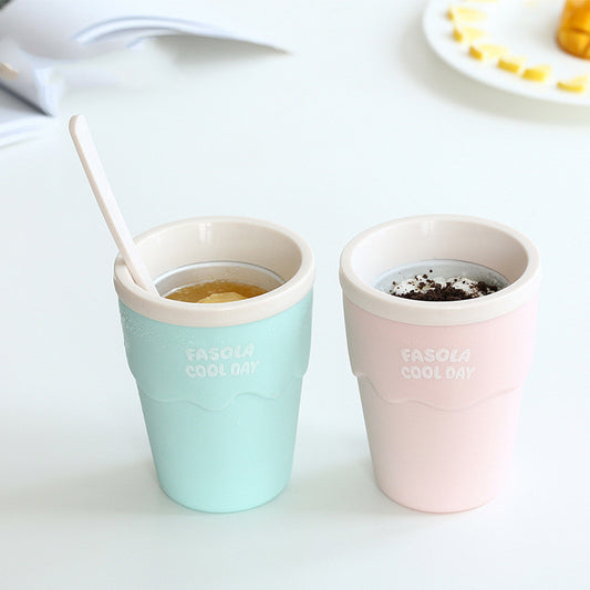 Slushy Mug Magic Slush Ice Maker Machine Freeze Cup