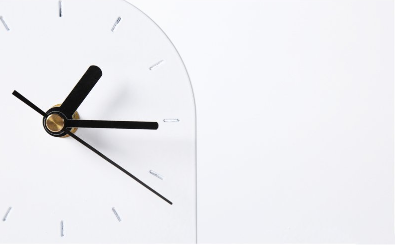 A few Clocks, Wrought Iron Wooden Base Clocks, Soft Decoration