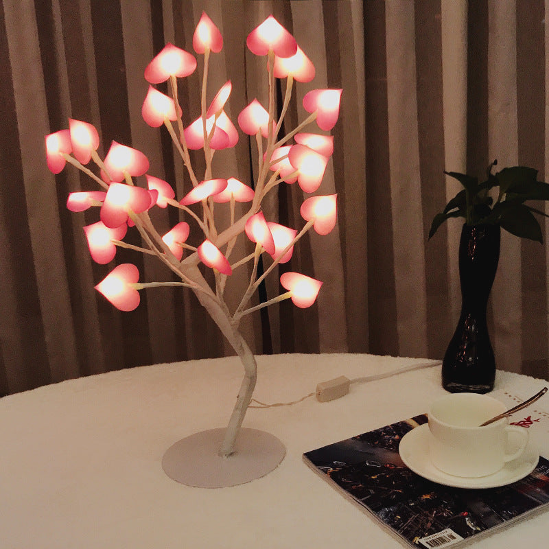 LED Night Light Wire Garland Lamp For Home Kids Bedroom Decor