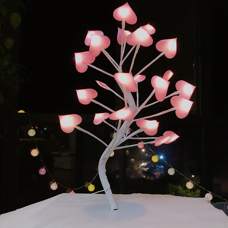 LED Night Light Wire Garland Lamp For Home Kids Bedroom Decor