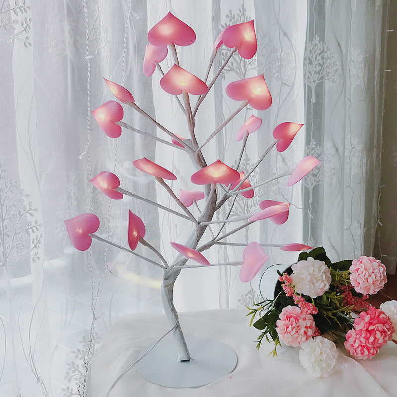 LED Night Light Wire Garland Lamp For Home Kids Bedroom Decor