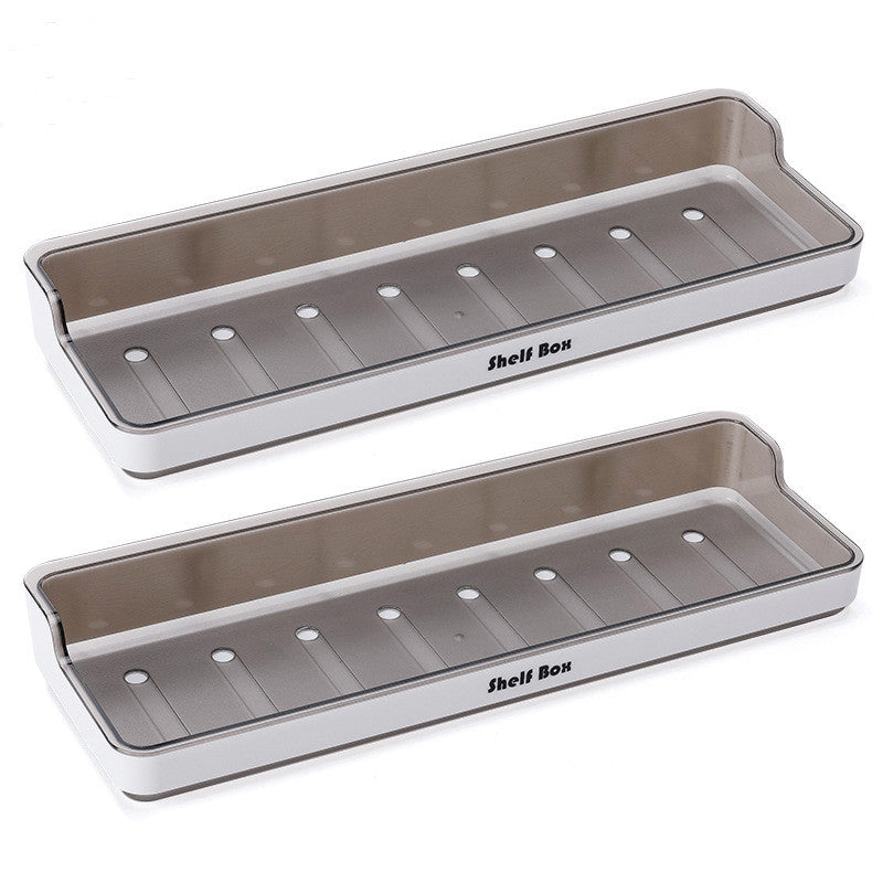 Wall Hanging Free Punching Vanity Bathroom Rack Storage Rack