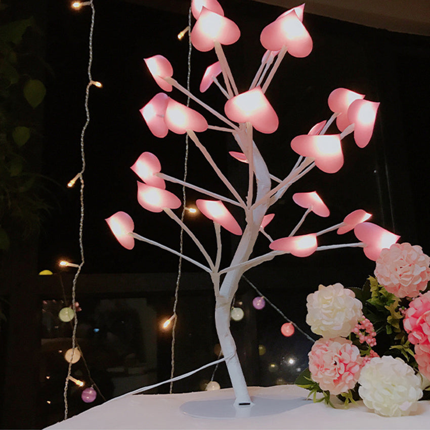 LED Night Light Wire Garland Lamp For Home Kids Bedroom Decor