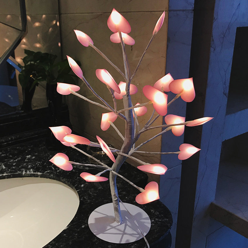 LED Night Light Wire Garland Lamp For Home Kids Bedroom Decor