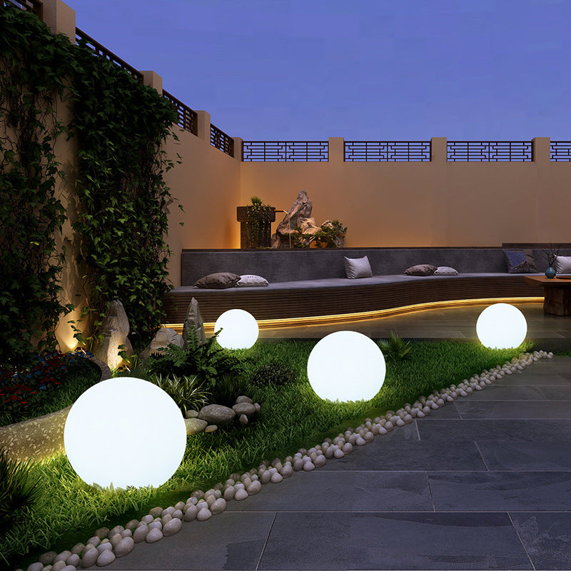 Led Luminous Ball Lights Outdoor Waterproof Colorful Lights