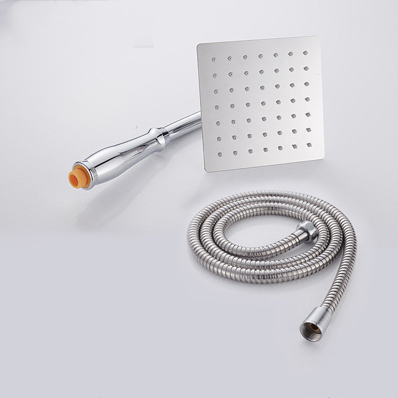 Stainless Steel Top Shower Head Handheld Shower Head Water