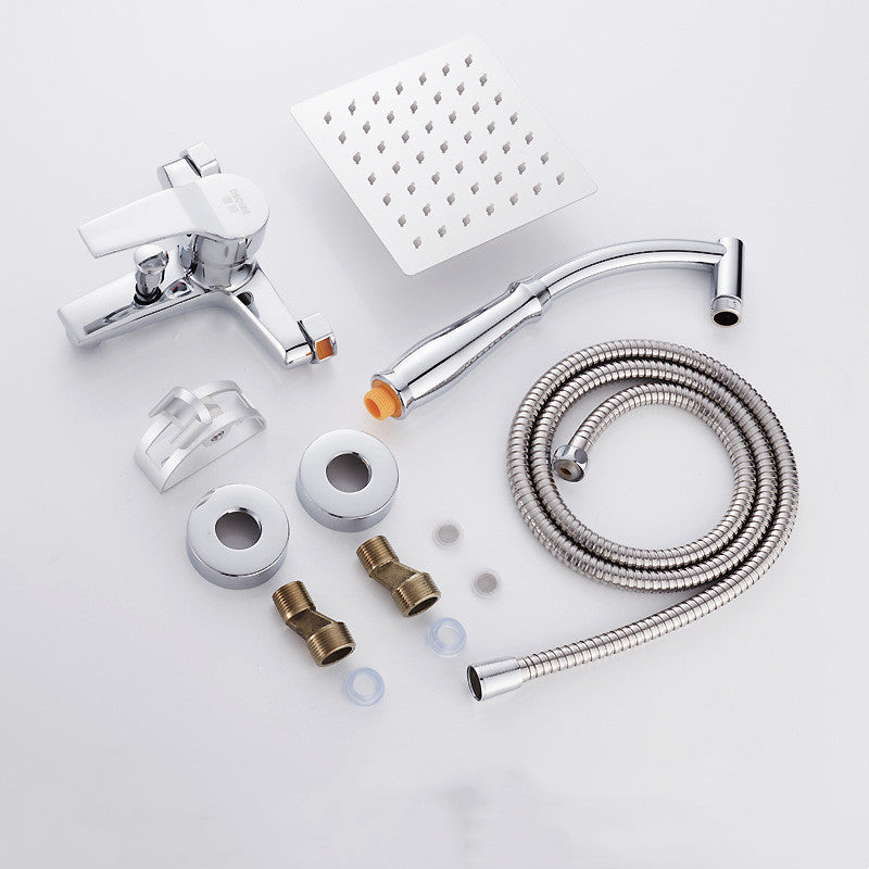 Stainless Steel Top Shower Head Handheld Shower Head Water