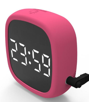 Voice Control Mirror Table Clock Home Decoration