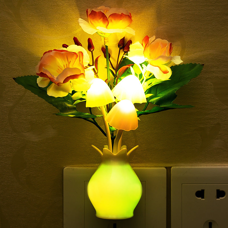 Small Night Light Control Colorful Gradient Led Energy-saving Light