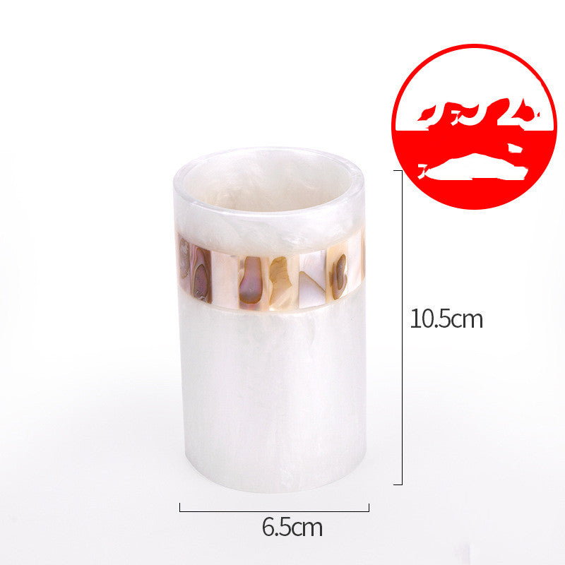 Light Luxury Shell Bathroom Decoration Accessories