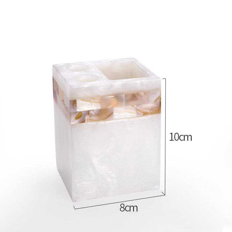 Light Luxury Shell Bathroom Decoration Accessories