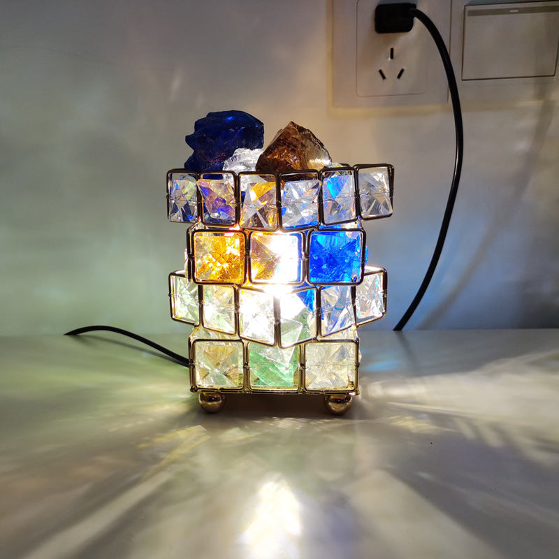Cute Mini Creative European Table Lamp Modern Led Crystal
