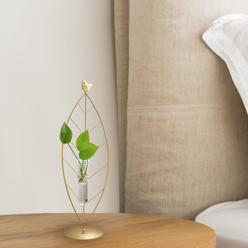Nordic Home Golden Wrought Iron Ornaments