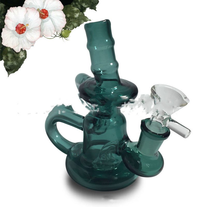 Navy Blue Solid Color Glass Products Can Be Used As Home Decoration Vases