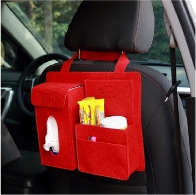 Bed Storage Bag with Pocket Felt Bedside Hanger Table Sofa