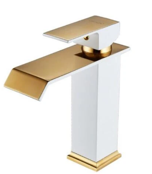 Basin Faucet All Copper Hot And Cold Water Waterfall Faucet