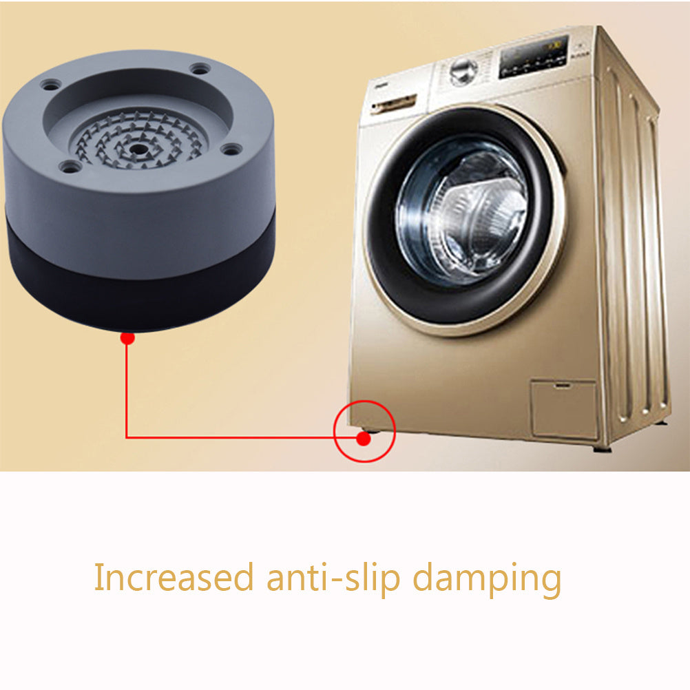 Shockproof foot pad for washing machine