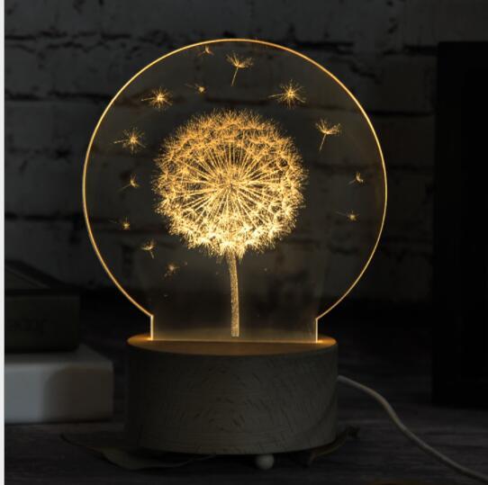 Cute Jellyfish Lamps Romantic LED Touch Children Lights Night Light
