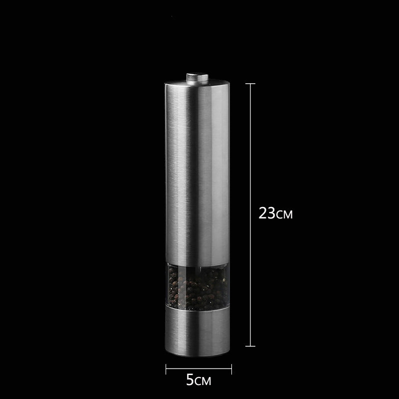Black pepper grain grinder manual household kitchen glass seasoning bottle