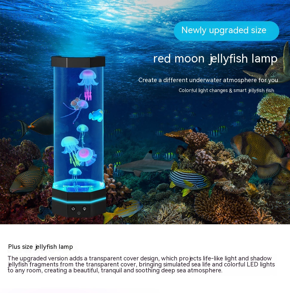 Jellyfish Lava Lamp 17 Colors Changing 15inch Jellyfish Lamp