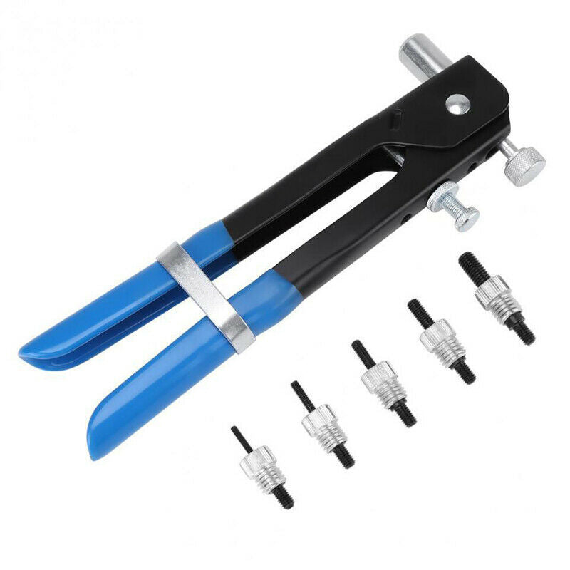 Manual riveter nut set
