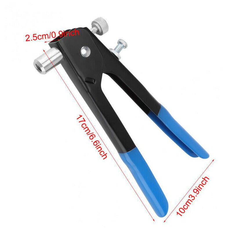 Manual riveter nut set