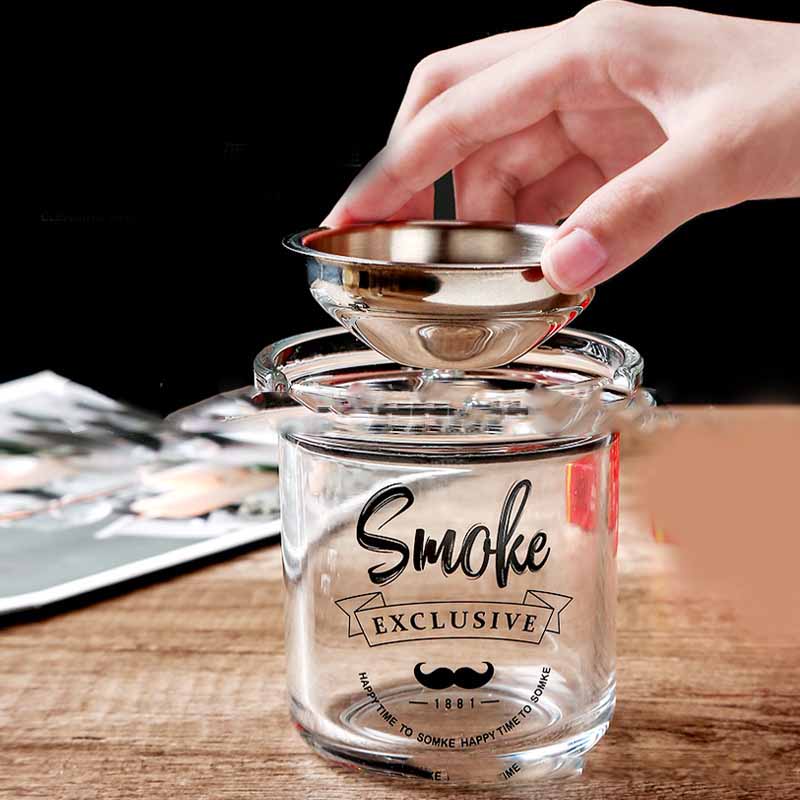 Anti-fly Ash Ashtray For Household Living Room