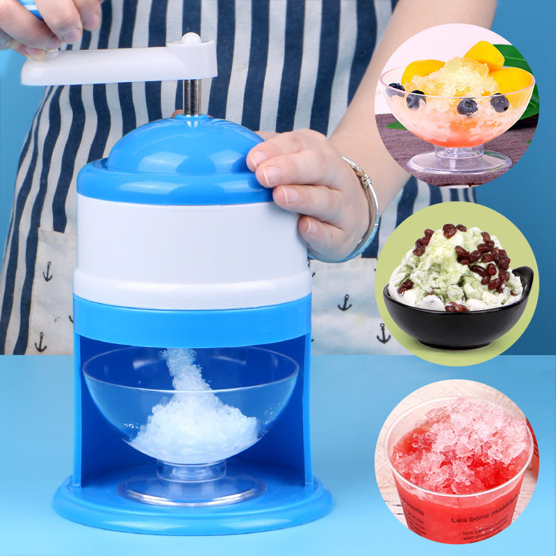 Portable Manual Ice Crushers Hand Crank Ice Shaver Shave Ice