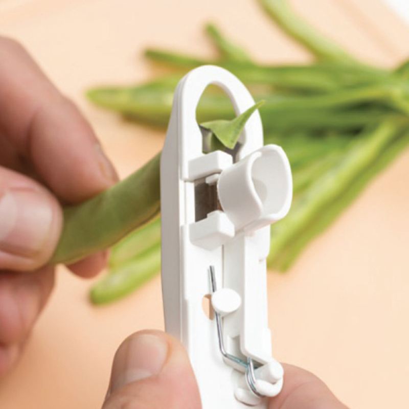 Green Bean Slicer Cutter Cut Fruit Vegetable Stringer Peeler