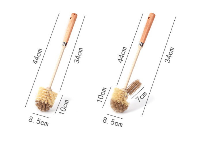 Wooden Household Handle Toilet Brush Cleaning Tools