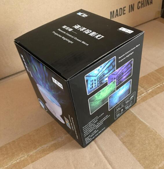 The remote control version of the ocean projection lamp