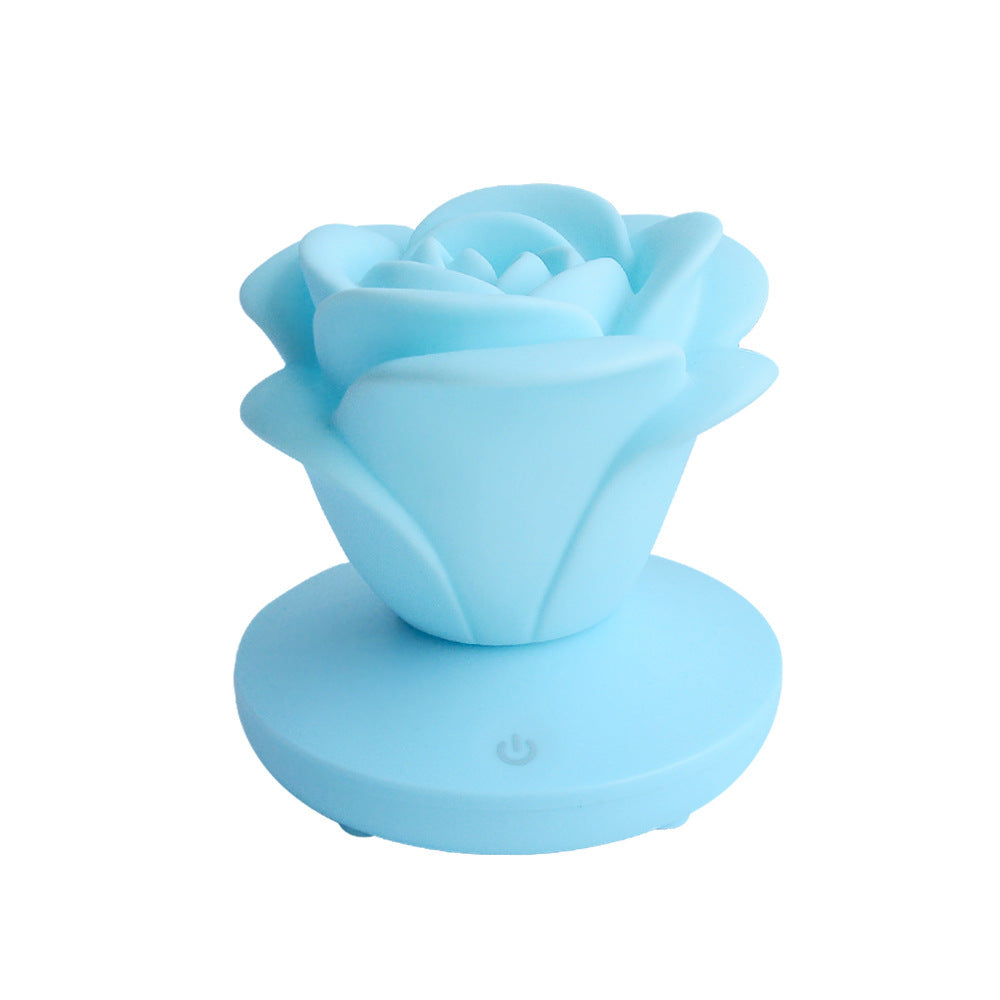 4 Colors Romantic Rose-shape Three Lighting Level Dimming Light