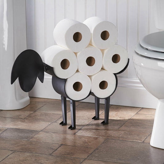 Sheep Decorative Toilet Paper Holder - Free-Standing Bathroom