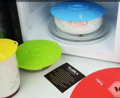 5 Pcs Set Silicone Microwave Bowl Cover